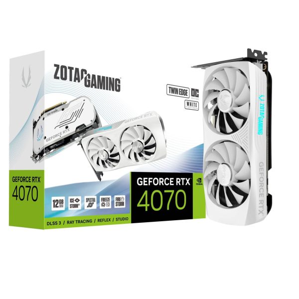 کارت گرافیک Zotac RTX 4070 Twin Edge OC 12GB - White