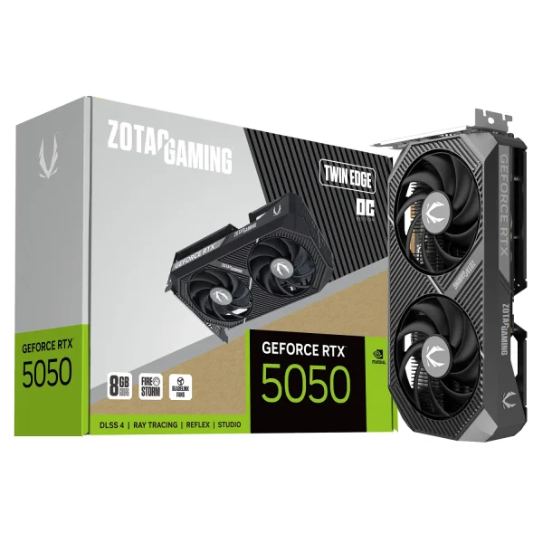 کارت گرافیک ZOTAC RTX 5050 Twin Edge OC 8GB