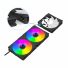 کولر پردازنده Awest GT-AV240 Infinity - Black - تصویر 8