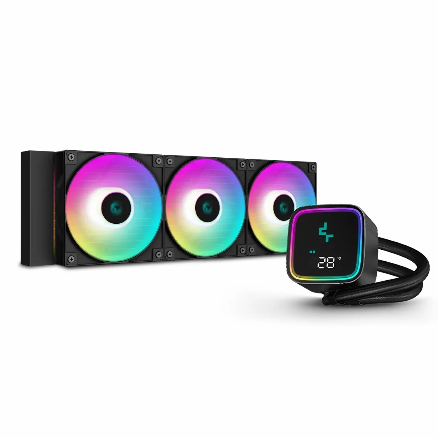 کولر پردازنده DeepCool LS720 SE Digital – Black_68ecf0a325ffb.webp کولر پردازنده DeepCool LS720 SE Digital - Black - تصویر 1
