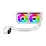 کولر پردازنده GameMax IceBurg 240 Digital - White - تصویر 3