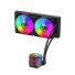 کولر پردازنده GameMax IceBurg 240 Infinity - Black - تصویر 3