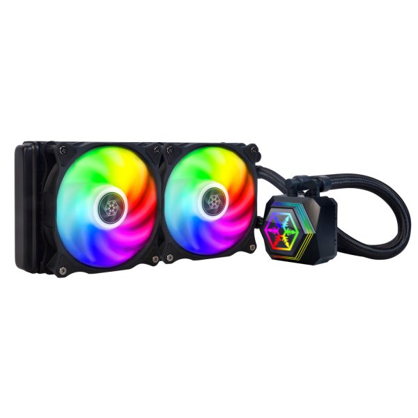 کولر پردازنده SilverStone PF240 ARGB V2 - Black