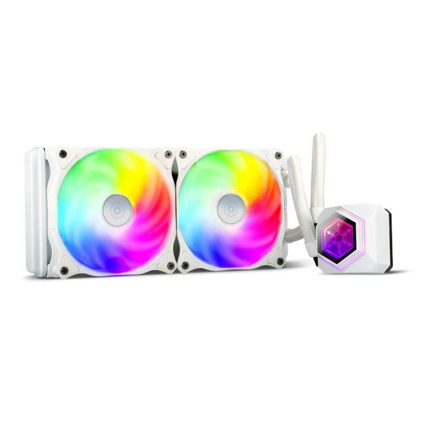 کولر پردازنده SilverStone PF240 ARGB V2 - White