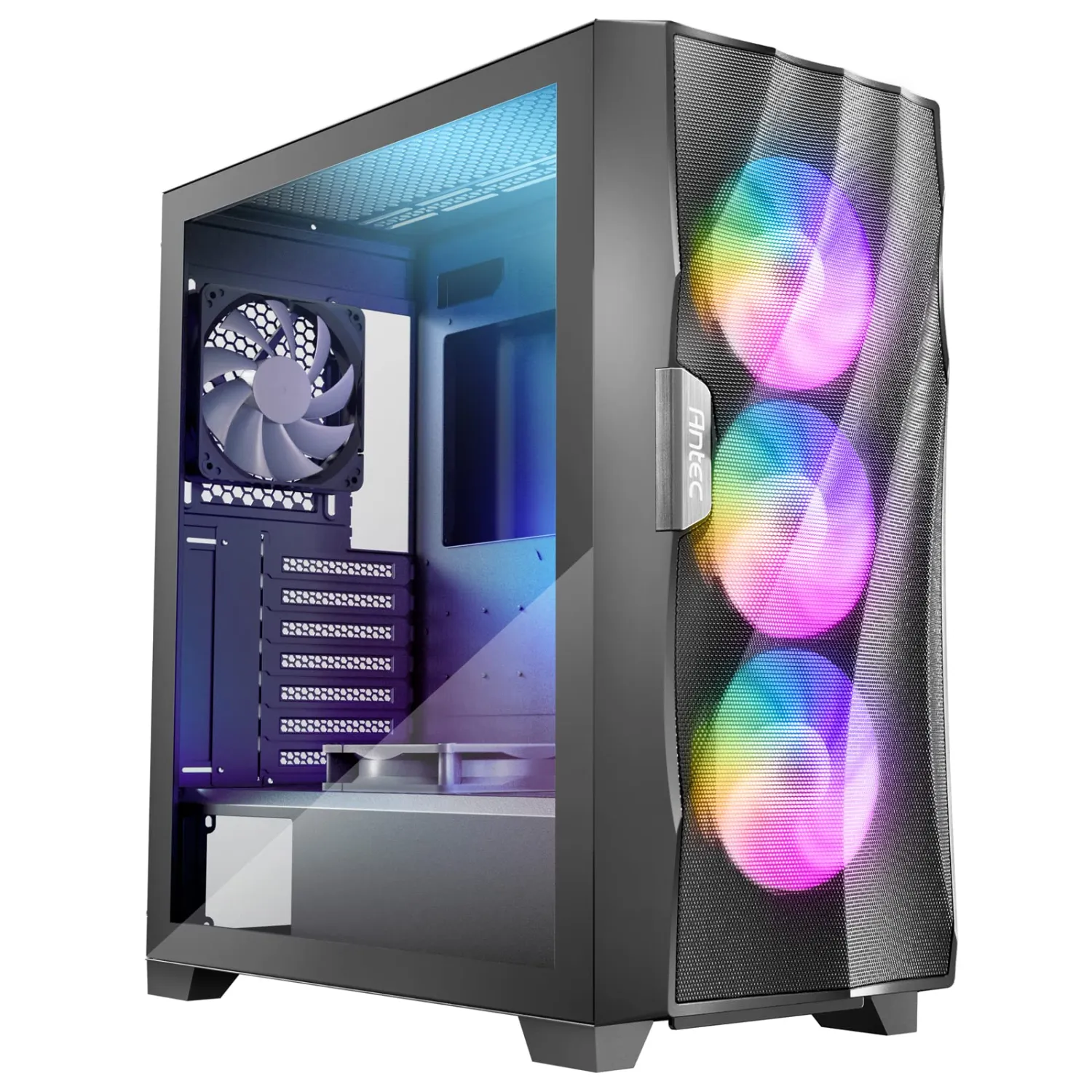 کیس Antec DF700 Flux – Black_68ffb809f14fa.webp کیس Antec DF700 Flux - Black - تصویر 1