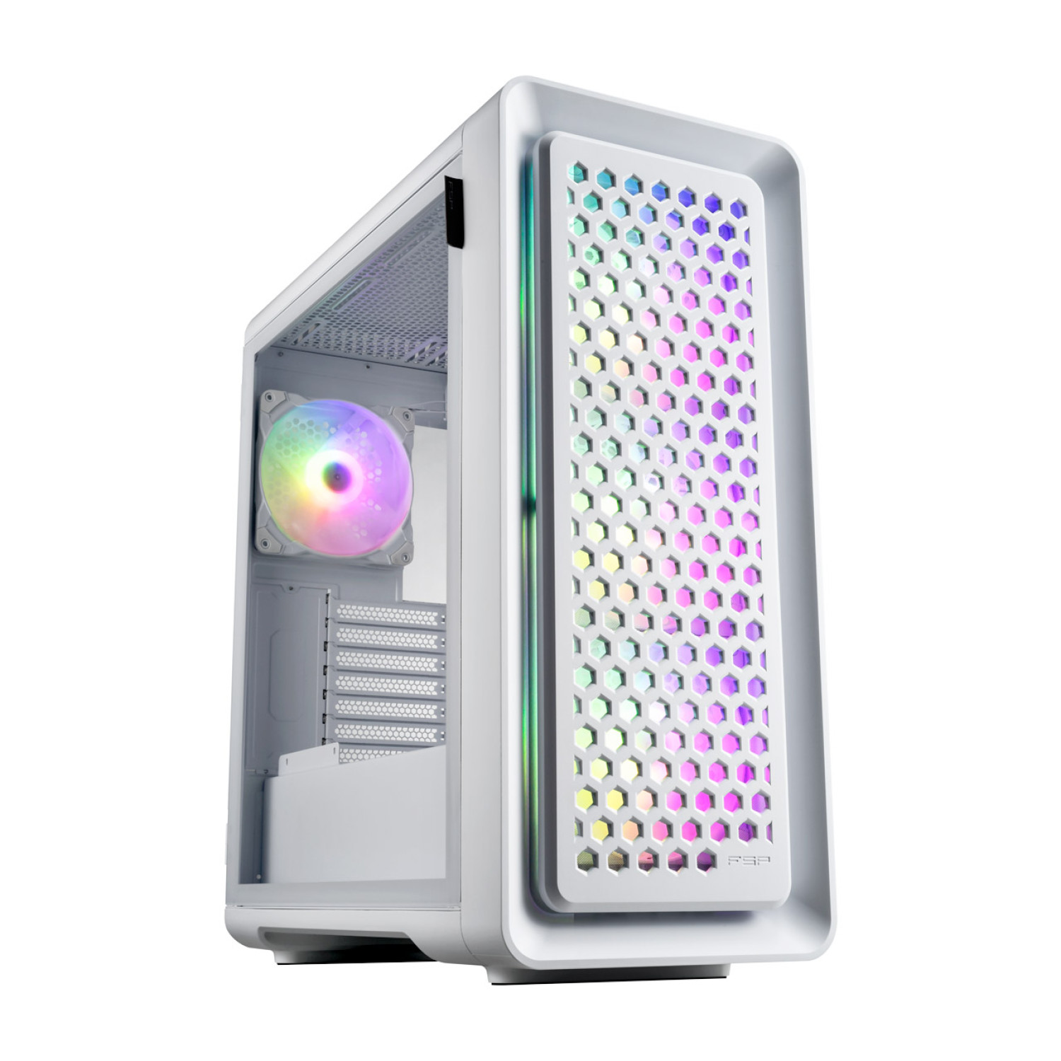 کیس FSP CUT 593P – White_6900b572e984a.jpeg کیس FSP CUT 593P - White - تصویر 1