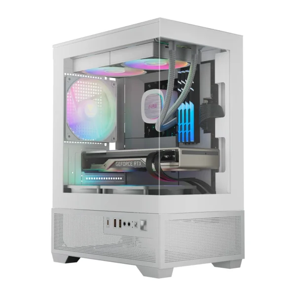 کیس Gamdias AURA GC9M Elite ARGB - White