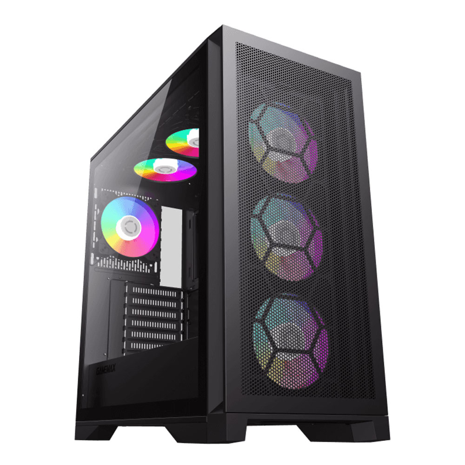کیس GameMax LeadeR Mesh_6904cb2b7bcfb.jpeg کیس GameMax LeadeR Mesh - تصویر 1