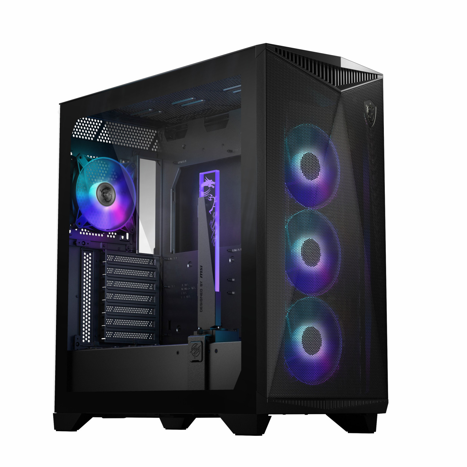 کیس MSI MPG Gungnir 300R Airflow – Black_6904cc3e917fe.jpeg کیس MSI MPG Gungnir 300R Airflow - Black - تصویر 1