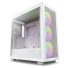 کیس NZXT H7 Flow (2023) - Matte White - تصویر 2