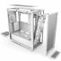 کیس NZXT H7 Flow (2023) - Matte White - تصویر 9