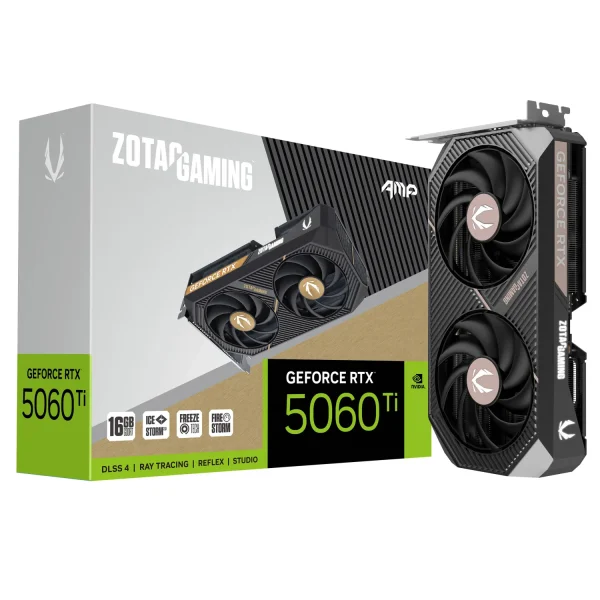 کارت گرافیک ZOTAC RTX 5060 Ti AMP 16GB