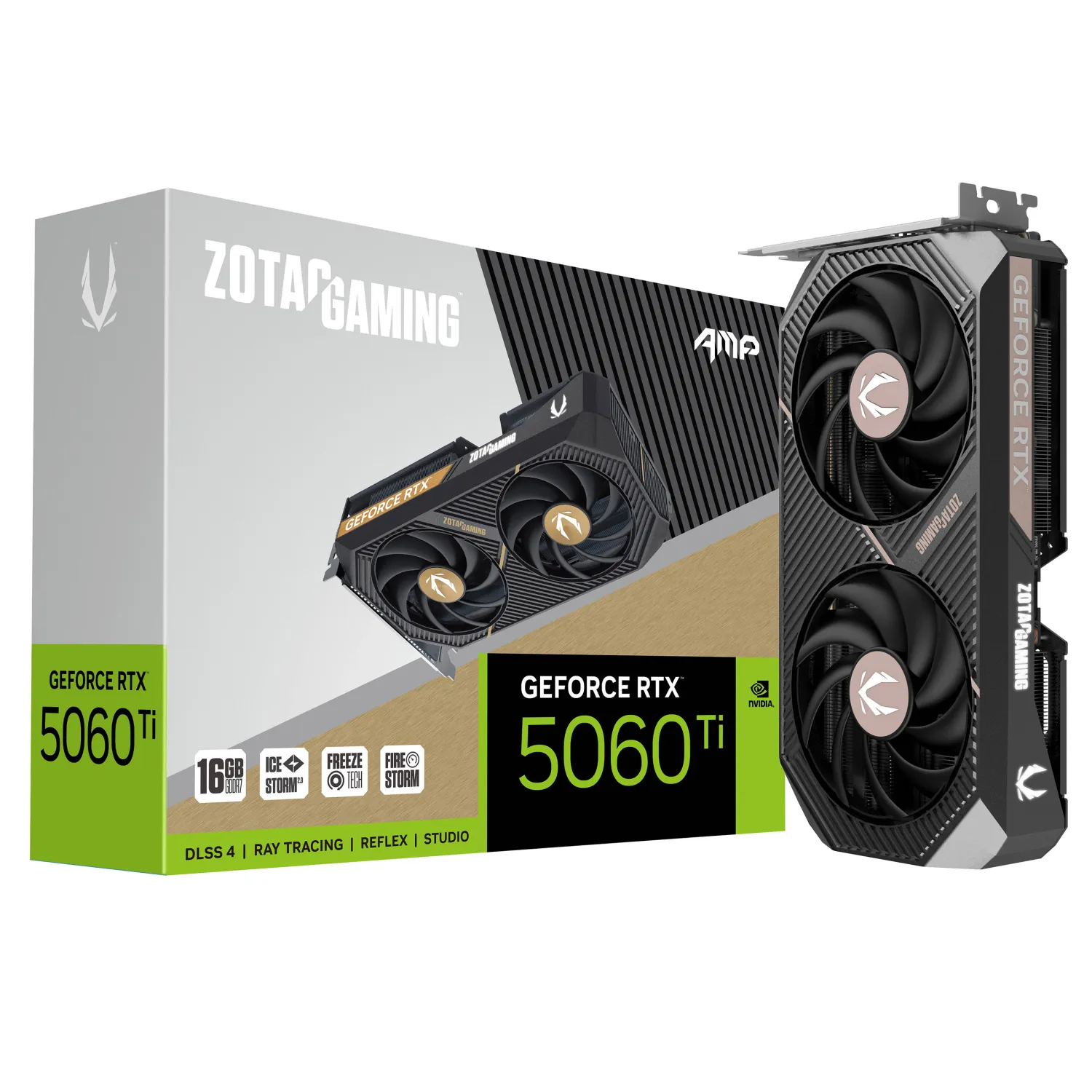 zotac-rtx-5060-ti-amp-8gb-1-1500x1500 (1) کارت گرافیک ZOTAC RTX 5060 Ti AMP 16GB - تصویر 1