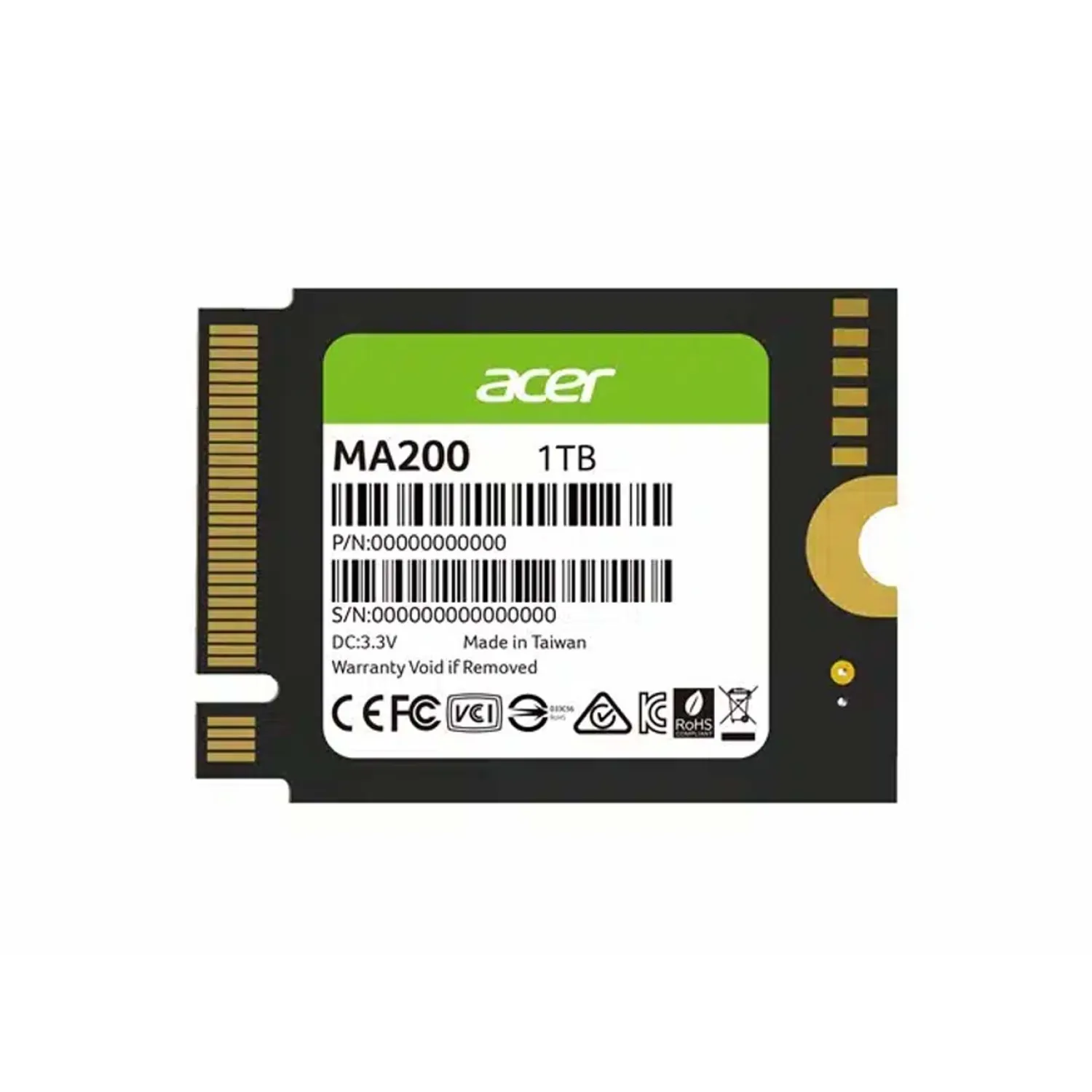 حافظه اس اس دی Acer MA200 1TB_6910dc3b2e41d.webp حافظه اس اس دی Acer MA200 1TB - تصویر 1