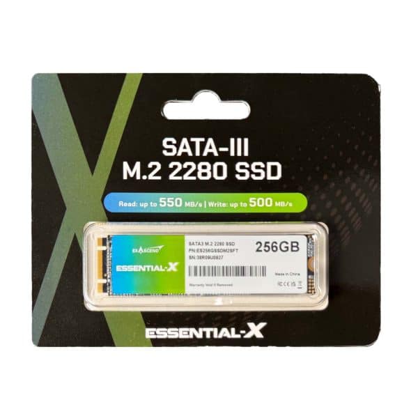 حافظه اس اس دی ExAscend Essential X M.2 SATA 256GB
