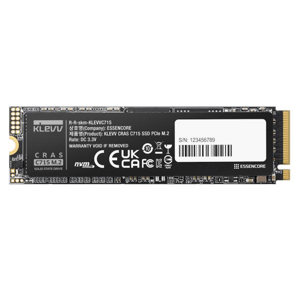 حافظه اس اس دی KLEVV CRAS C715 256GB