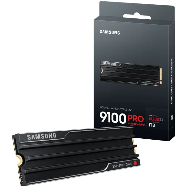حافظه اس اس دی SAMSUNG 9100 PRO Heatsink 1TB