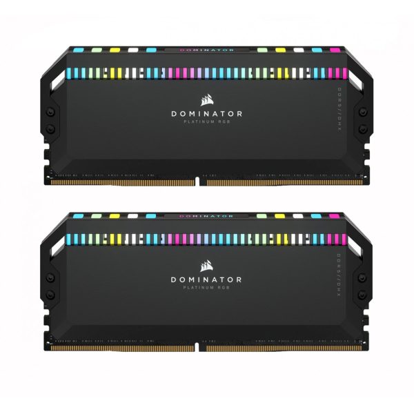 رم Corsair Dominator Platinum RGB DDR5 64GB Dual 5600MHz CL40 - Black