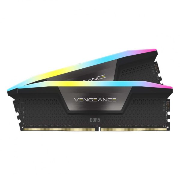 رم Corsair Vengeance RGB DDR5 96GB Dual 5600MHz CL40 - ‌Black