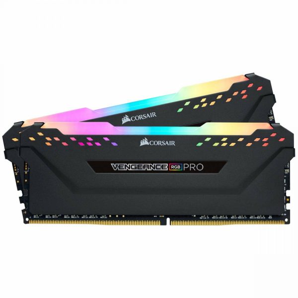 رم Corsair VENGEANCE RGB PRO 16GB Dual 3200MHz CL16 - ‌Black