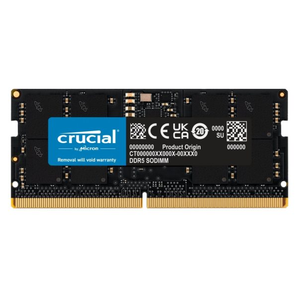 رم لپ تاپ Crucial DDR5 SO-DIMM 48GB Single 5600MHz CL46