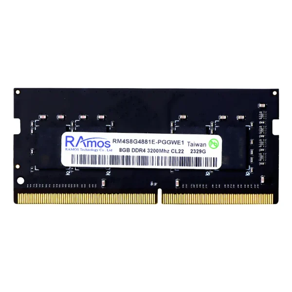 رم لپ تاپ RAmos SO-DIMM 8GB Single 3200MHz CL22
