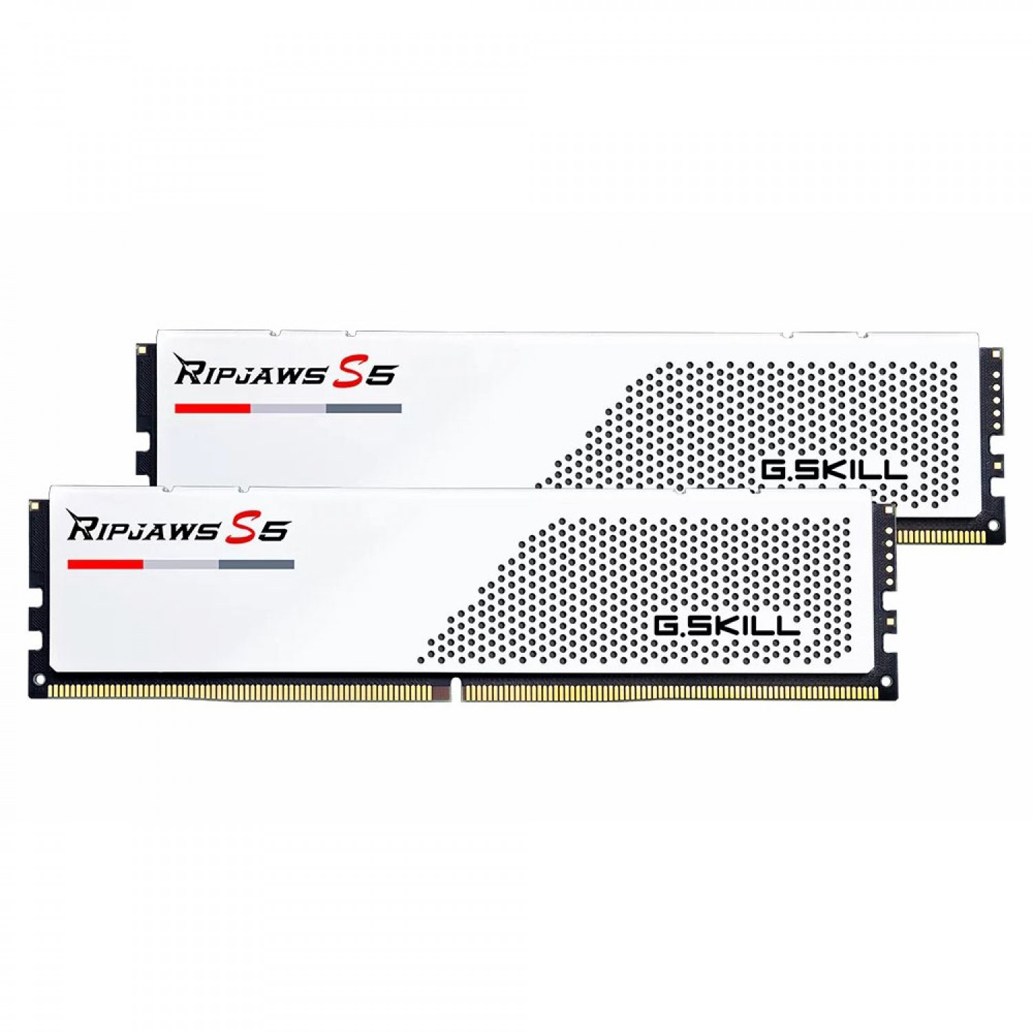 رم G.Skill Ripjaws S5 64GB Dual 5200MHz CL40 – White_691245640bd61.jpeg رم G.Skill Ripjaws S5 64GB Dual 5200MHz CL40 - White - تصویر 1