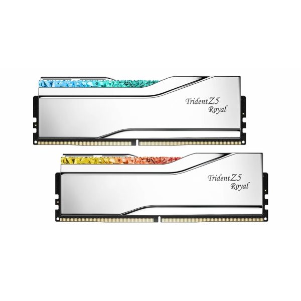 رم G.Skill Trident Z5 Royal 64GB Dual 6400MHz CL32 - Silver