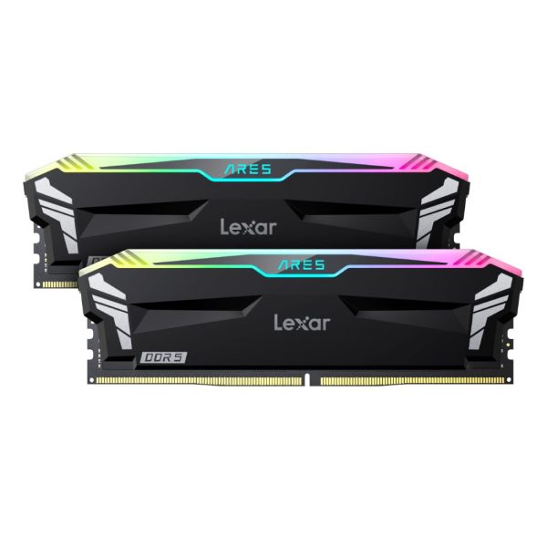 رم Lexar Ares RGB DDR5 32GB Dual 6400MHz CL32 - Black