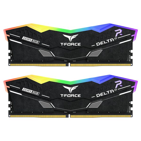 رم TeamGroup T-Force DELTAα RGB DDR5 64GB Dual 5600MHz CL36  - Black