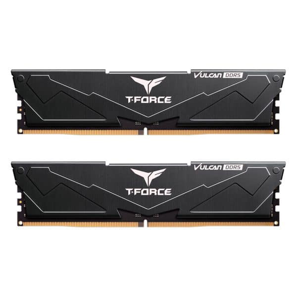 رم TeamGroup T-Force Vulcan DDR5 32GB Dual 6400MHz CL30 - Black