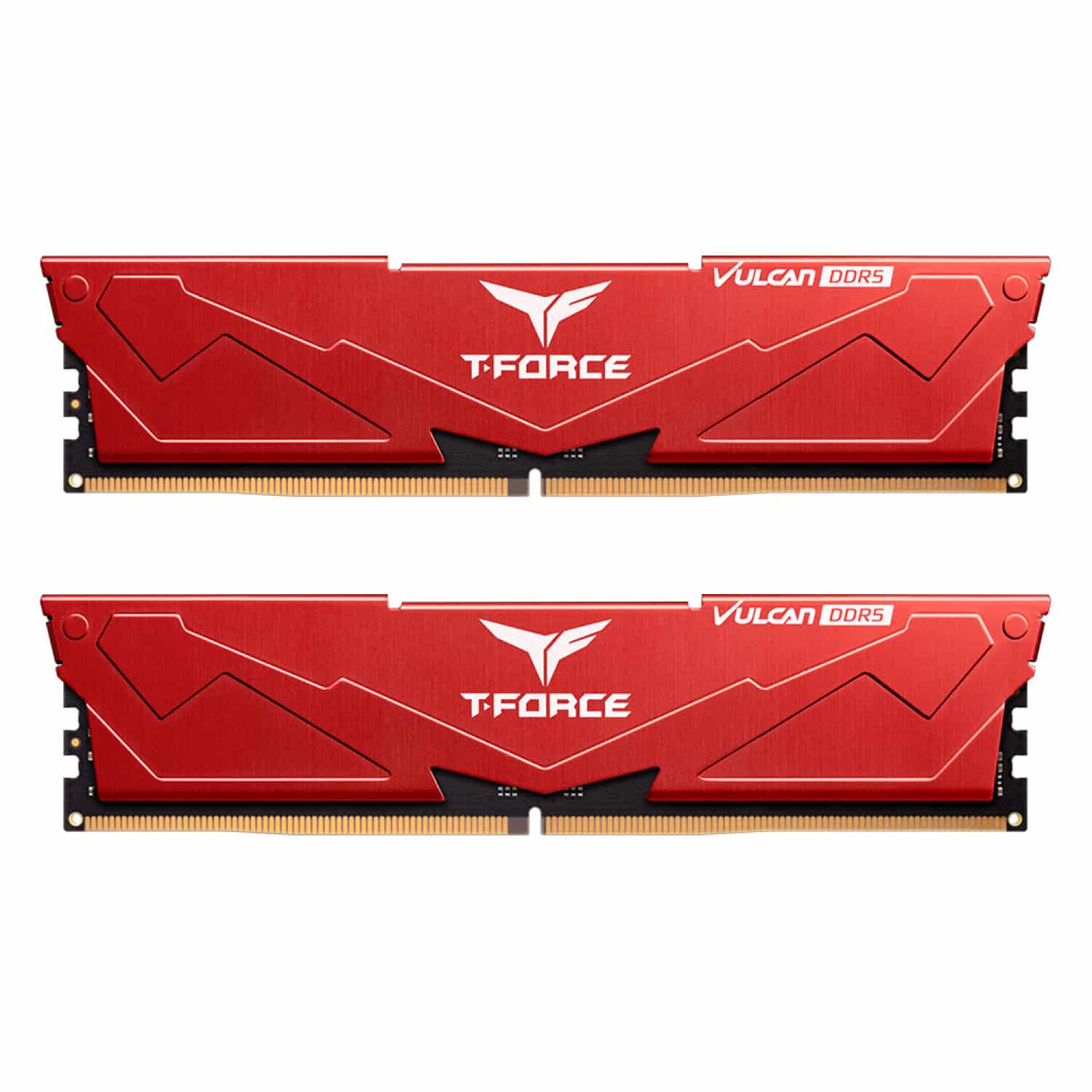 رم TeamGroup T-Force Vulcan DDR5 32GB Dual 6400MHz CL30 – Red_691ca217edc60.jpeg رم TeamGroup T-Force Vulcan DDR5 32GB Dual 6400MHz CL30 - Red - تصویر 1