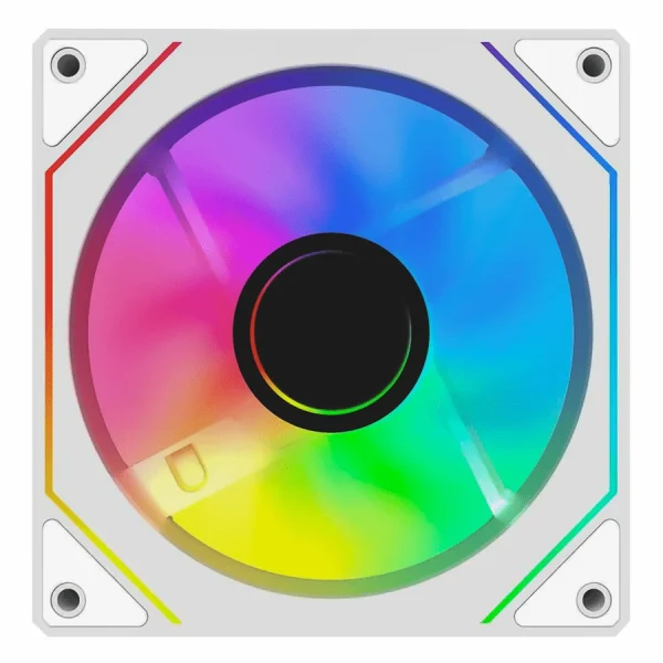 فن کیس Awest AVI-120 ARGB - White