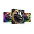 فن کیس be quiet! Light Wings 140mm PWM High-speed - Black - 3 in 1