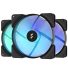 فن کیس Fractal Design Aspect 14 RGB - Black - 3 in 1 - جعبه باز