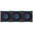 فن کیس Lian Li UNI Fan TL120 LCD - 3 in 1 - Black