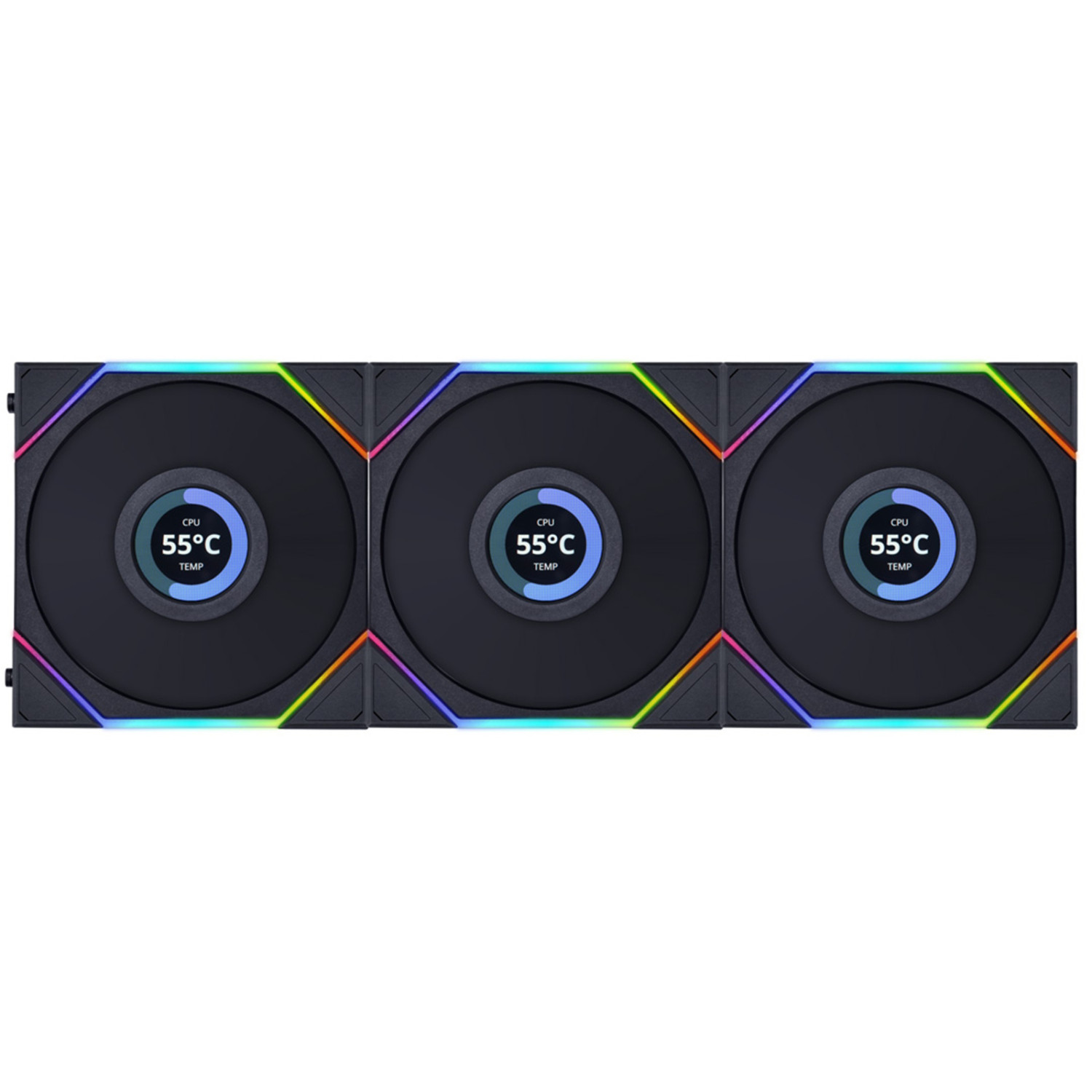 فن کیس Lian Li UNI Fan TL120 LCD – 3 in 1 – Black_6912fcd8abe3c.jpeg فن کیس Lian Li UNI Fan TL120 LCD - 3 in 1 - Black - تصویر 1