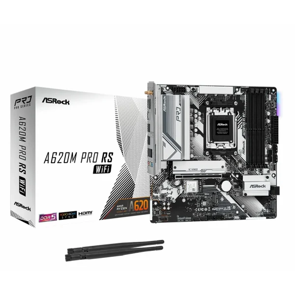 مادربرد ASRock A620M Pro RS WiFi