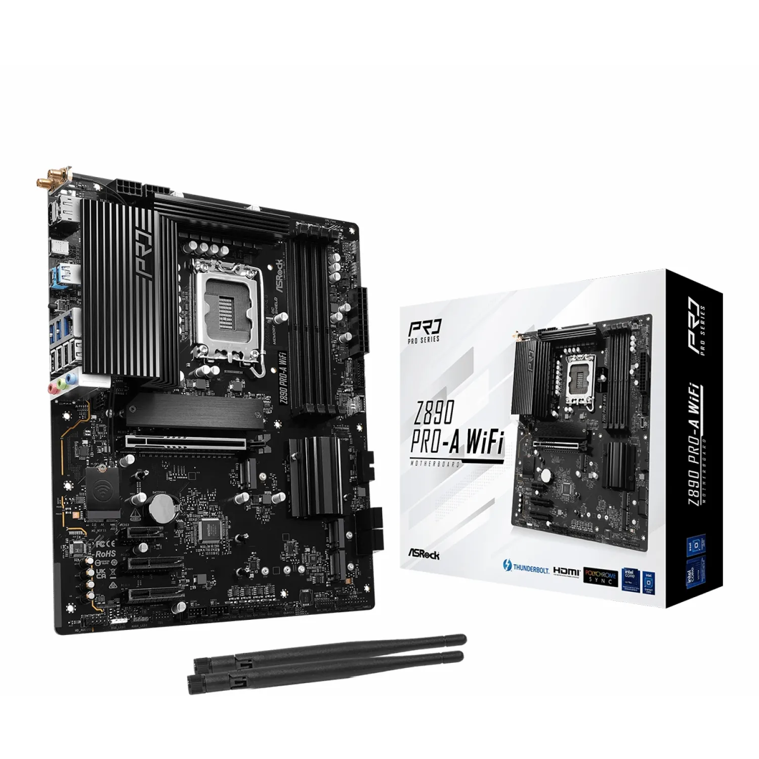 مادربرد ASRock Z890 Pro-A WiFi_6906bdb664032.webp مادربرد ASRock Z890 Pro-A WiFi - تصویر 1