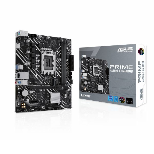 مادربرد ASUS Prime H610M-K D4 ARGB