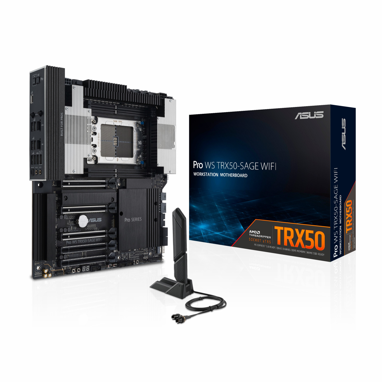 مادربرد ASUS Pro WS TRX50-SAGE WIFI_69109bac09bab.jpeg مادربرد ASUS Pro WS TRX50-SAGE WIFI - تصویر 1