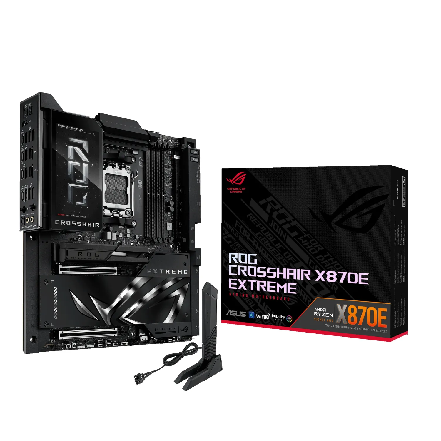 مادربرد ASUS ROG Crosshair X870E Extreme_690ef812982b0.webp مادربرد ASUS ROG Crosshair X870E Extreme - تصویر 1