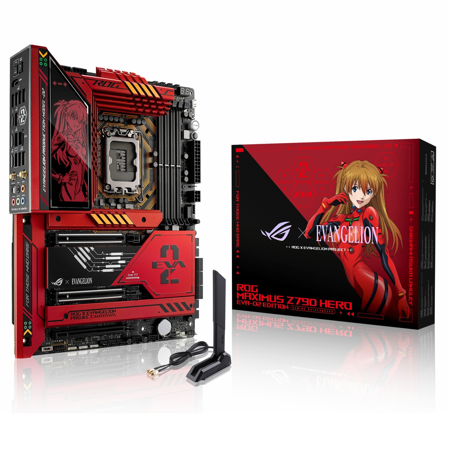 مادربرد ASUS ROG MAXIMUS Z790 HERO EVA-02 Edition_691650fad10c9.jpeg مادربرد ASUS ROG MAXIMUS Z790 HERO EVA-02 Edition - تصویر 1