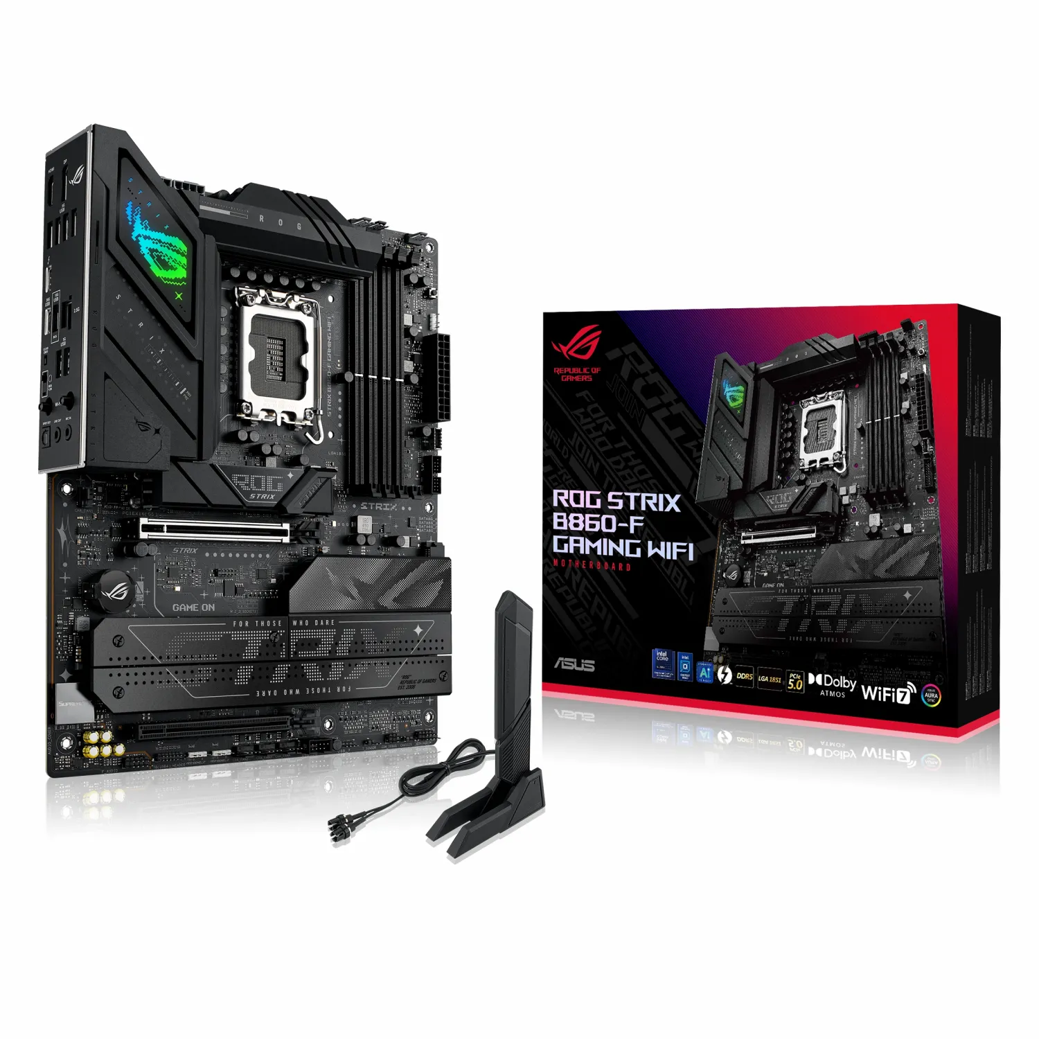 مادربرد ASUS ROG STRIX B860-F GAMING WIFI_690fc4d20c9c0.webp مادربرد ASUS ROG STRIX B860-F GAMING WIFI - تصویر 1