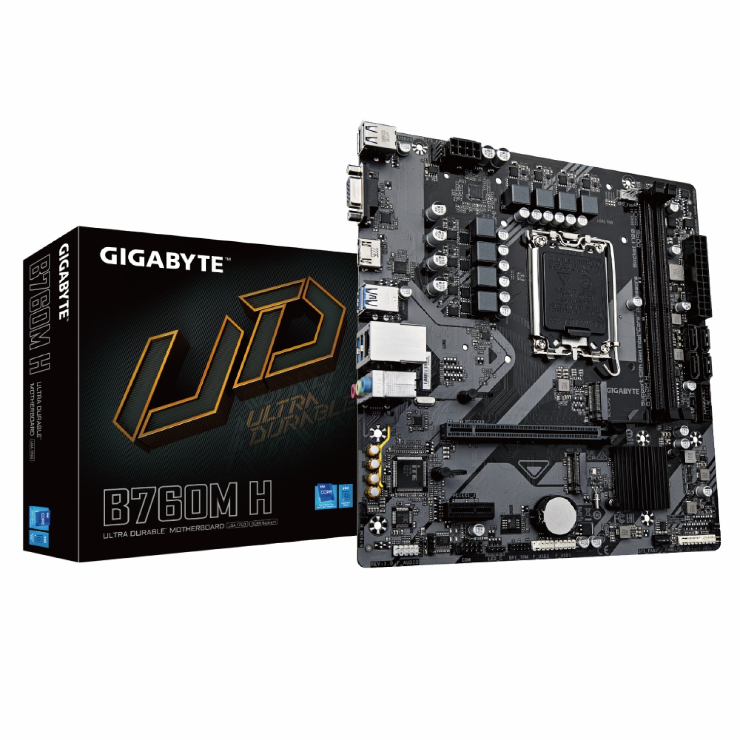 مادربرد GIGABYTE B760M H_69130c9a2c779.jpeg مادربرد GIGABYTE B760M H - تصویر 1