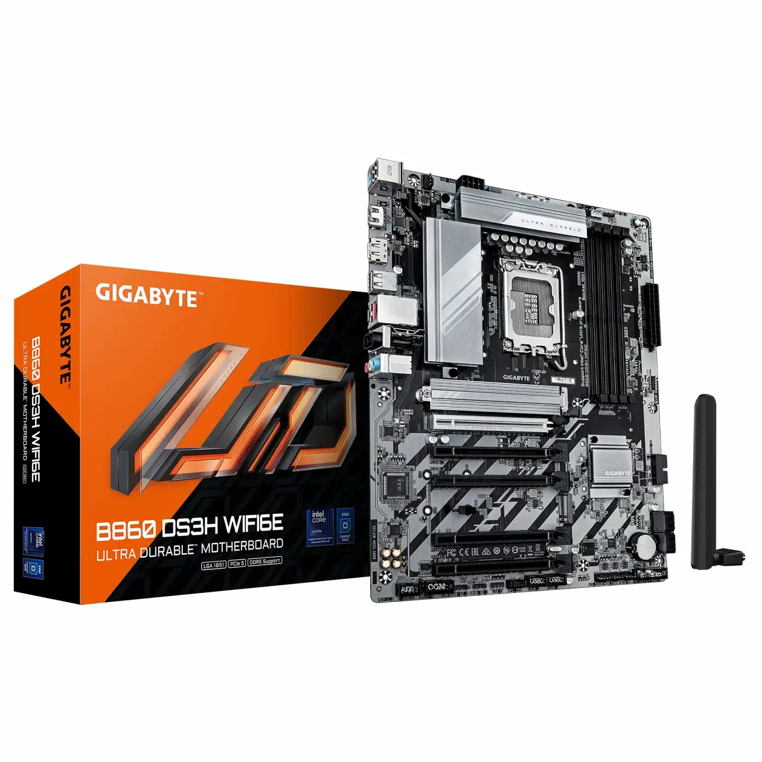 مادربرد GIGABYTE B860 DS3H WIFI6E_69199245ab4e2.webp مادربرد GIGABYTE B860 DS3H WIFI6E - تصویر 1