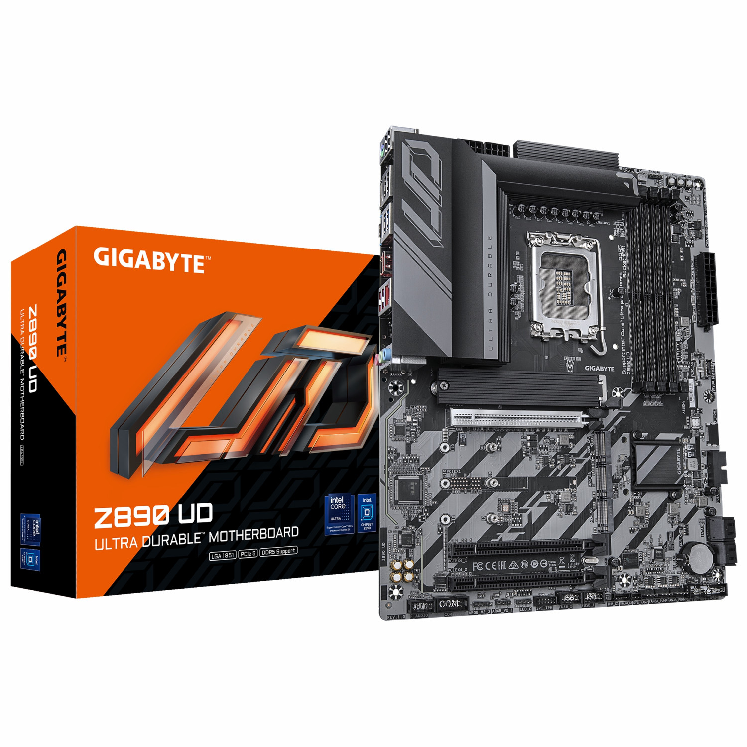 مادربرد GIGABYTE Z890 UD_690fc3f520375.jpeg مادربرد GIGABYTE Z890 UD - تصویر 1