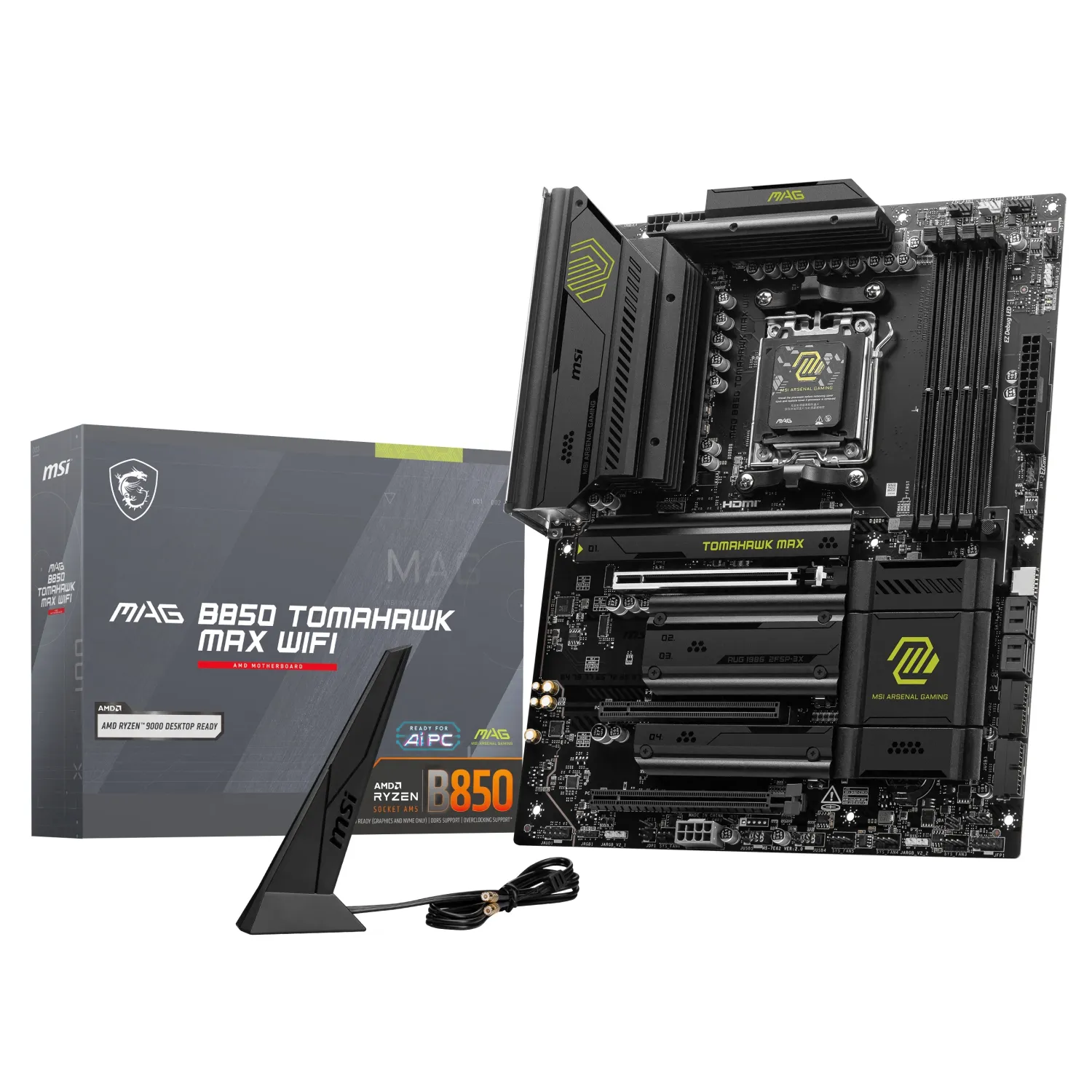 مادربرد MSI MAG B850 TOMAHAWK MAX WIFI_69124600bd1cc.webp مادربرد MSI MAG B850 TOMAHAWK MAX WIFI - تصویر 1