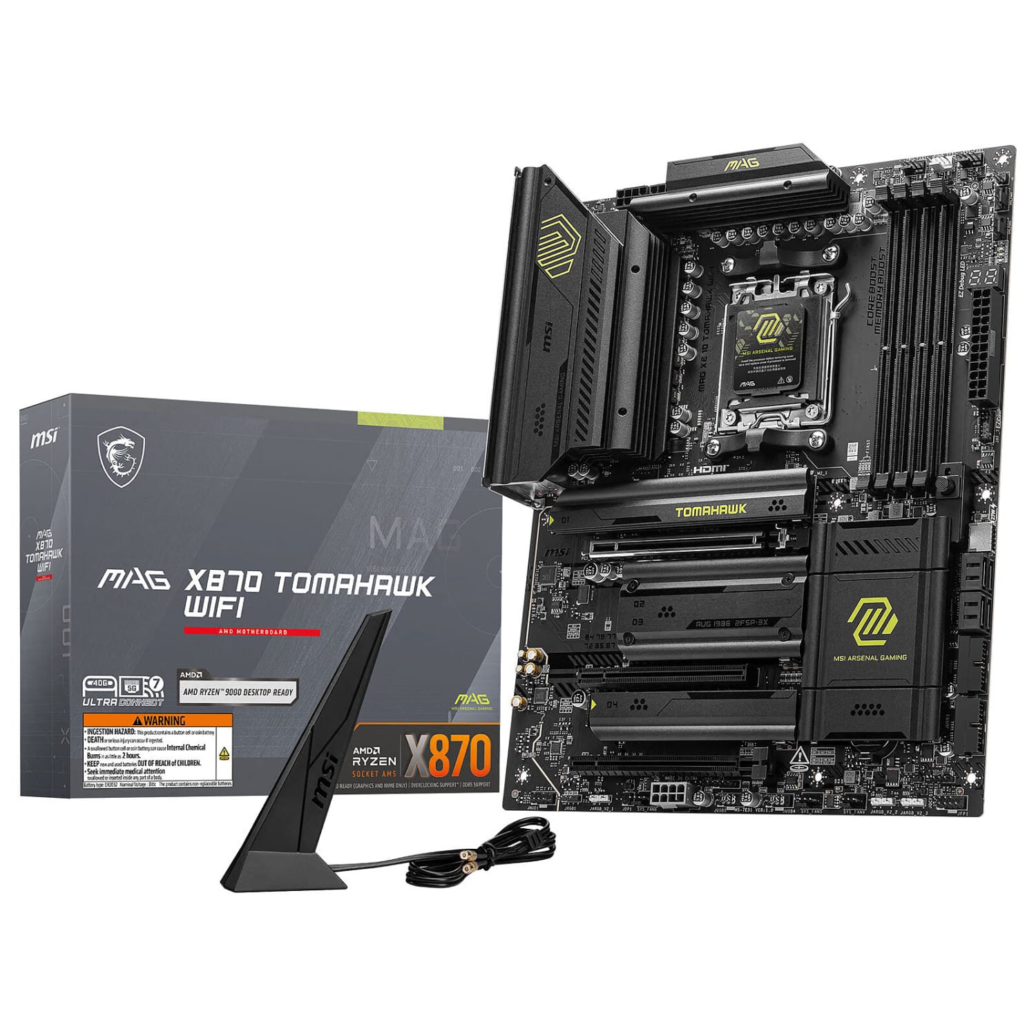 مادربرد MSI MAG X870 TOMAHAWK WIFI_691aa11f6afa6.jpeg مادربرد MSI MAG X870 TOMAHAWK WIFI - تصویر 1