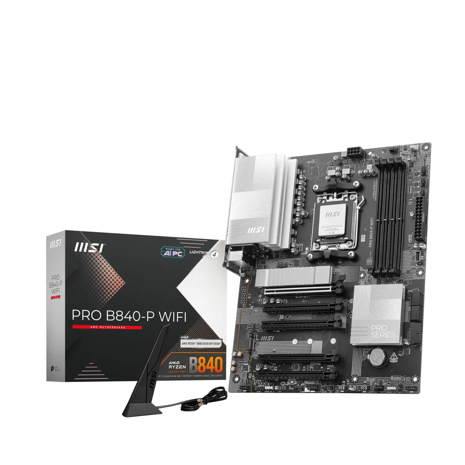 مادربرد MSI PRO B840-P WIFI_690fc3b0dbd62.webp مادربرد MSI PRO B840-P WIFI - تصویر 1